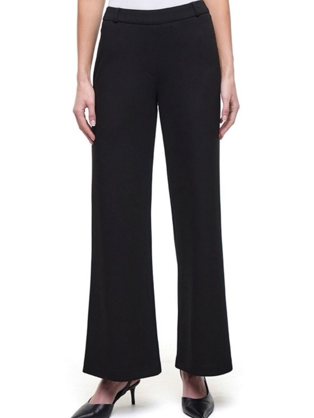 Express Black Women's Small Straight Leg Pull on Pants - Brand New